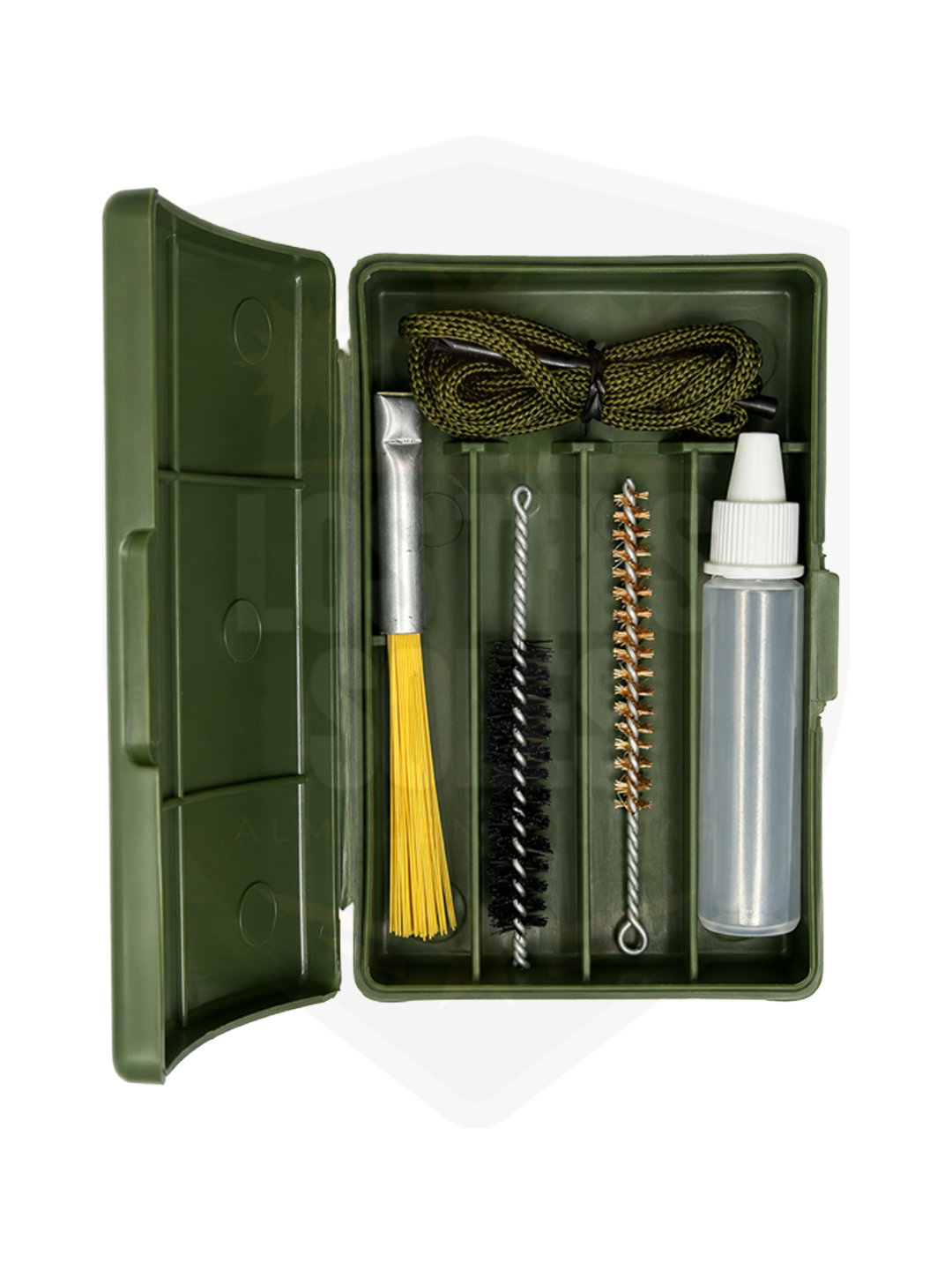 KIT DE LIMPIEZA PARA ARMA EN CAJA